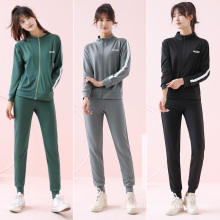 Women Athletic Tracksuit Sping  Running Jogging Casual Loose Sportswear Sweat Suits